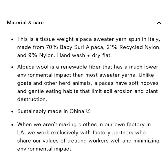 Reformation Alice Sheer Alpaca Crew Red - Size S - Picture 2 of 2